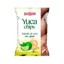 Iselitas Yuca Chips Limon 180 gr