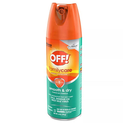 OFF! FamilyCare Insect Repellent I, Smooth & Dry, 4 oz, 1 ct