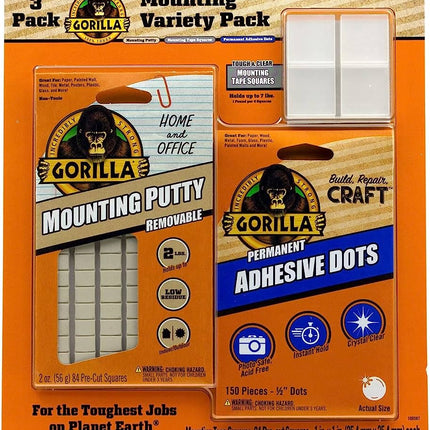 Gorilla Mounting Variety Pack