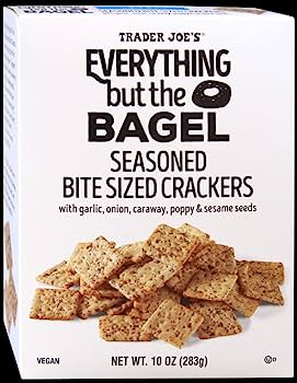 Trader Joes Bite Size Everything Crackers - 10 oz.