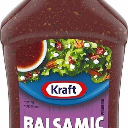 Kraft Balsamic Vinaigrette Salad Dressing, 16 fl oz Bottle