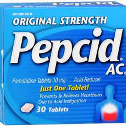 Pepcid AC Original Strength for Heartburn Prevention & Relief  30 Ct