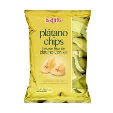 Iselitas Platano Chips Sal 140 gr