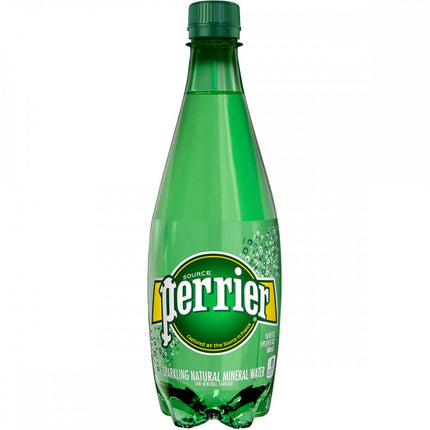 Perrier Sparkling Water, 16.9 FL OZ Plastic Water Bottles (12 Count) 202.8 fl oz