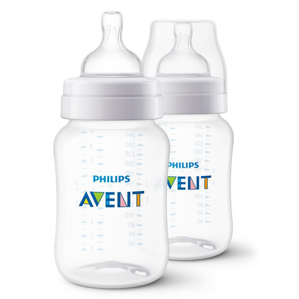 Tetero Avent Anticolicos 9oz 2PK