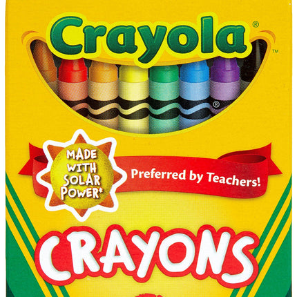 Crayola Classic Crayons, Assorted Colors, Back to School, 24 Count