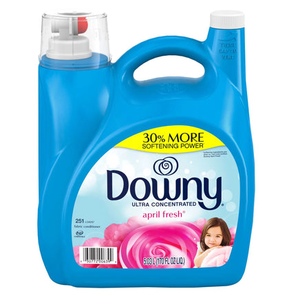 Downy April Fresh Liquid Fabric Conditioner (Fabric Softener), 164 fl oz, 190 loads