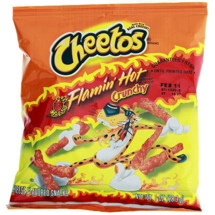 Cheetos Crunchy Flamin Hot - 1 oz.