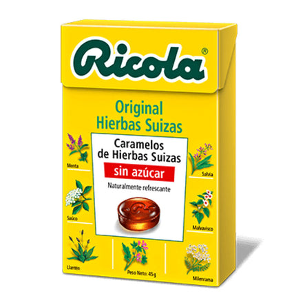 Ricola Original Hierbas Suizas Sin Azucar 27.5g