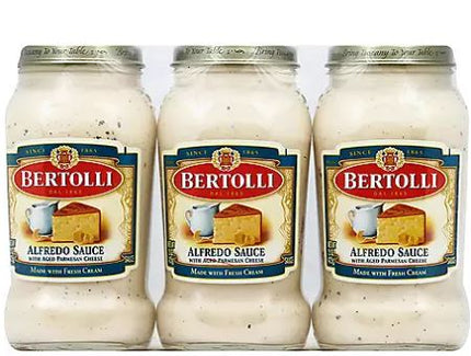 Salsa Alfredo, Bertolli. 425 gr (15 oz).