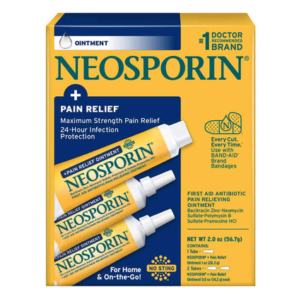 Neosporin first aid antibiotic pain relieving ointment 3 Pack