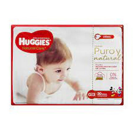 Huggies Panal NatCare Talla G 30 Und