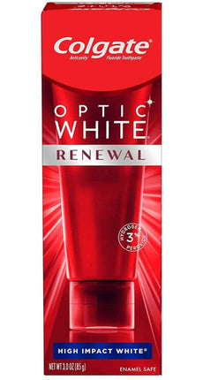 Colgate Optic White Renewal High Impact Teeth Whitening Toothpaste 4.3 Oz