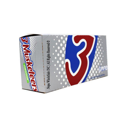 3 Musketeers Chocolate Candy Bars Full Size Bulk Pack (1.92 Oz., 36 Ct.)