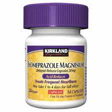 Kirkland Signature Esomeprazole Magnesium Acid Reducer, 20 mg, 42 Delayed-Release Capsules