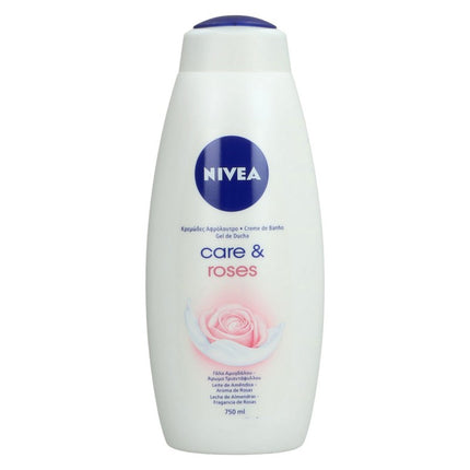 Nivea Shower Gel Care & Roses 750 ml