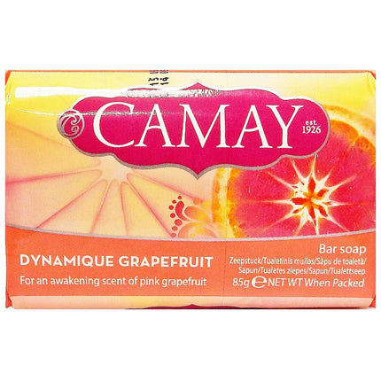 Camay Bar Soap Dyanmique Grapefruit